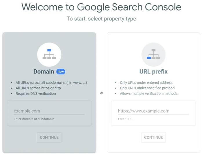 google search console