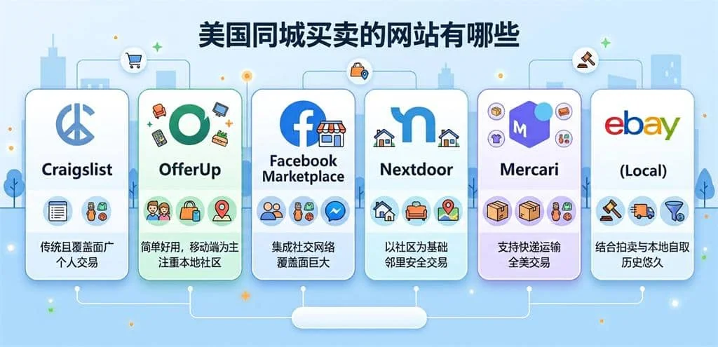 美国同城买卖的网站有哪些